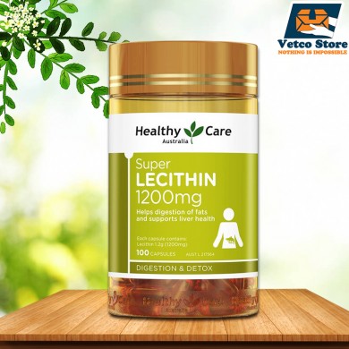 Super Lecithin 1200mg Healthy Care 100 Viên